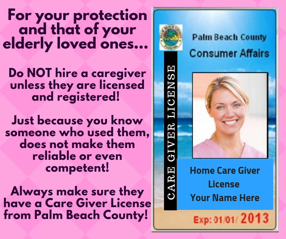 unlicensed caregivers are a danger