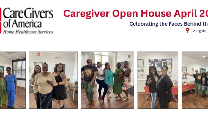 CareGivers of America Broward hosted a heartfelt Caregiver Open House on April 22, 2025, recognizing 13 dedicated aides with gratitude and personal thanks.