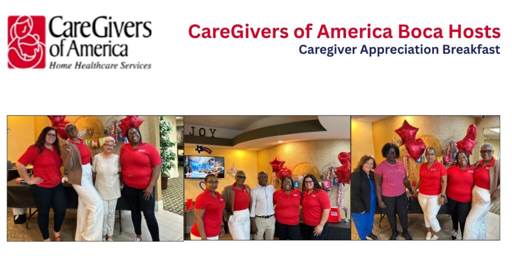 CareGivers of America Boca Hosts Caregiver Appreciation Breakfast