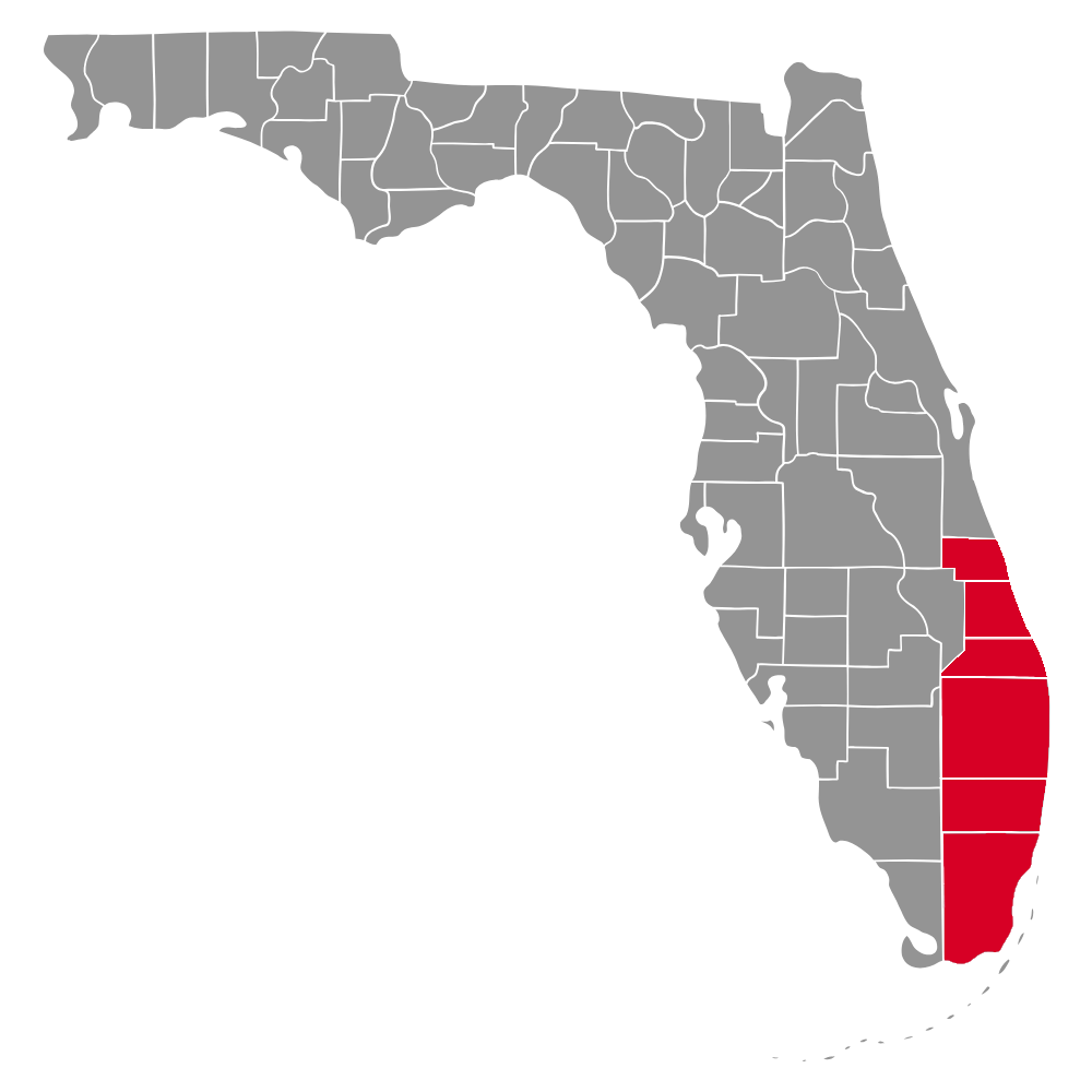 Service Coverage Area