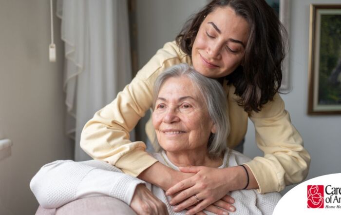 Caring for a parent with senior mental health struggles