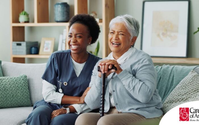 A caregiver enjoying respite care shifts