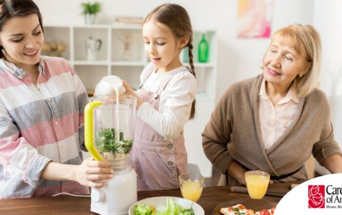 Choosing home care for aging parents as part of the sandwich generation